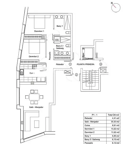 Piso de 2 habitaciones en Escaldes-Engordany, foto 1 de 1