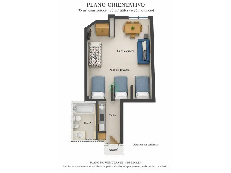Apartamento de 1 habitación en Encamp, foto 5 de 5