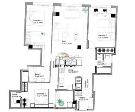 Piso de 3 habitaciones en Andorra la Vella, foto 23 de 26