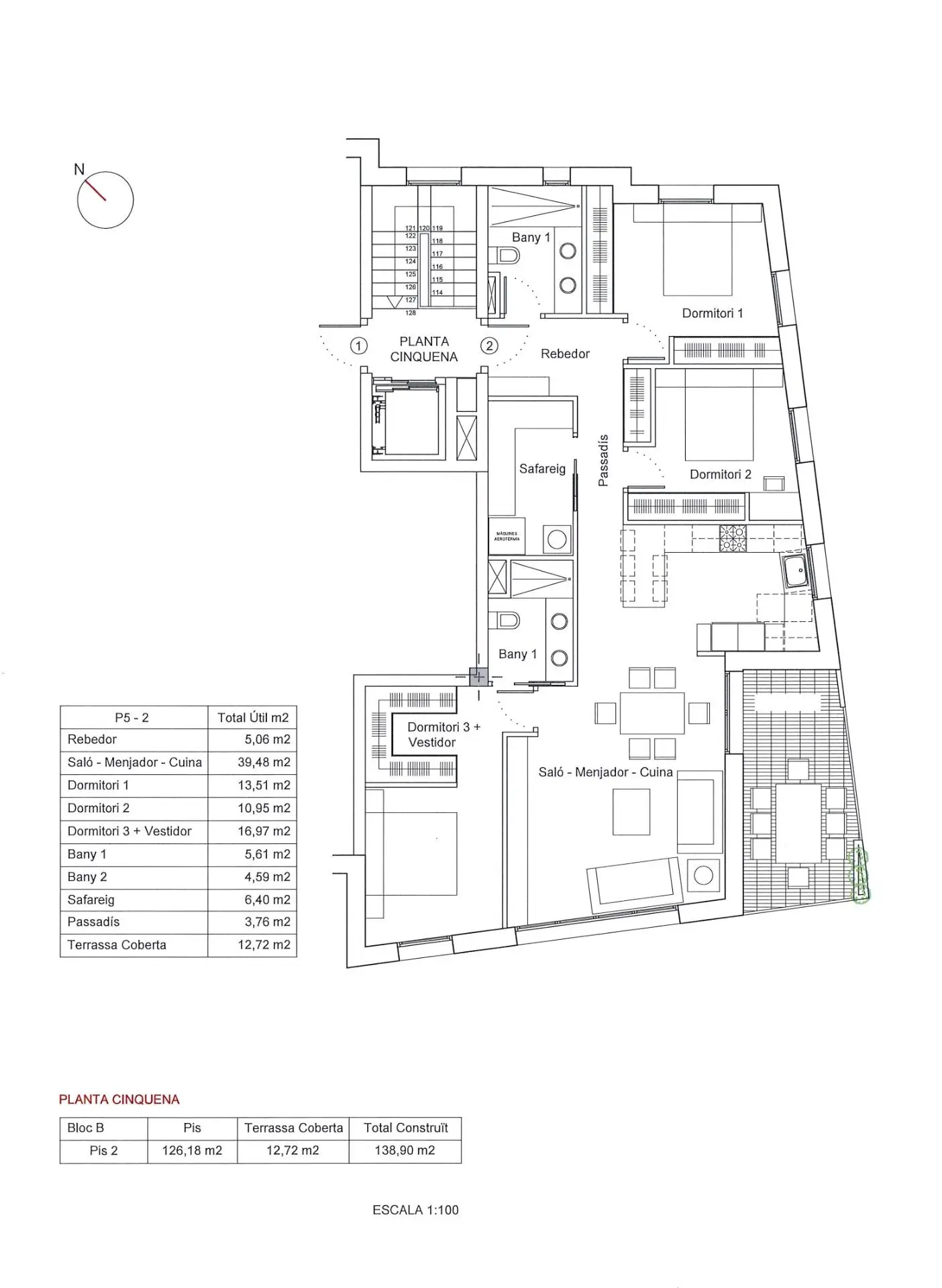 Piso de 3 habitaciones en Escaldes-Engordany, foto 5 de 6