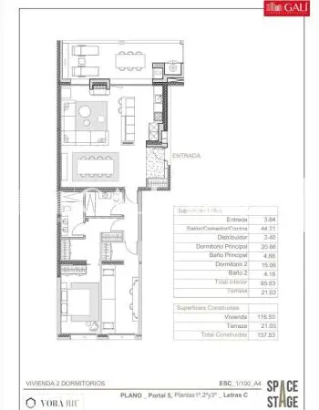Piso de 2 habitaciones en Canillo, foto 18 de 20