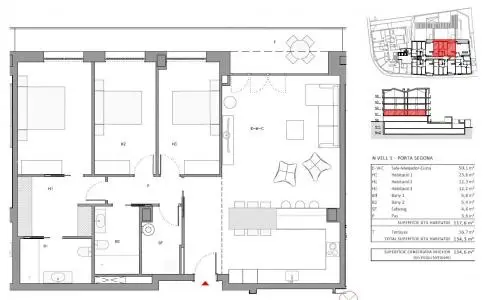Piso de 3 habitaciones en Canillo, foto 15 de 18