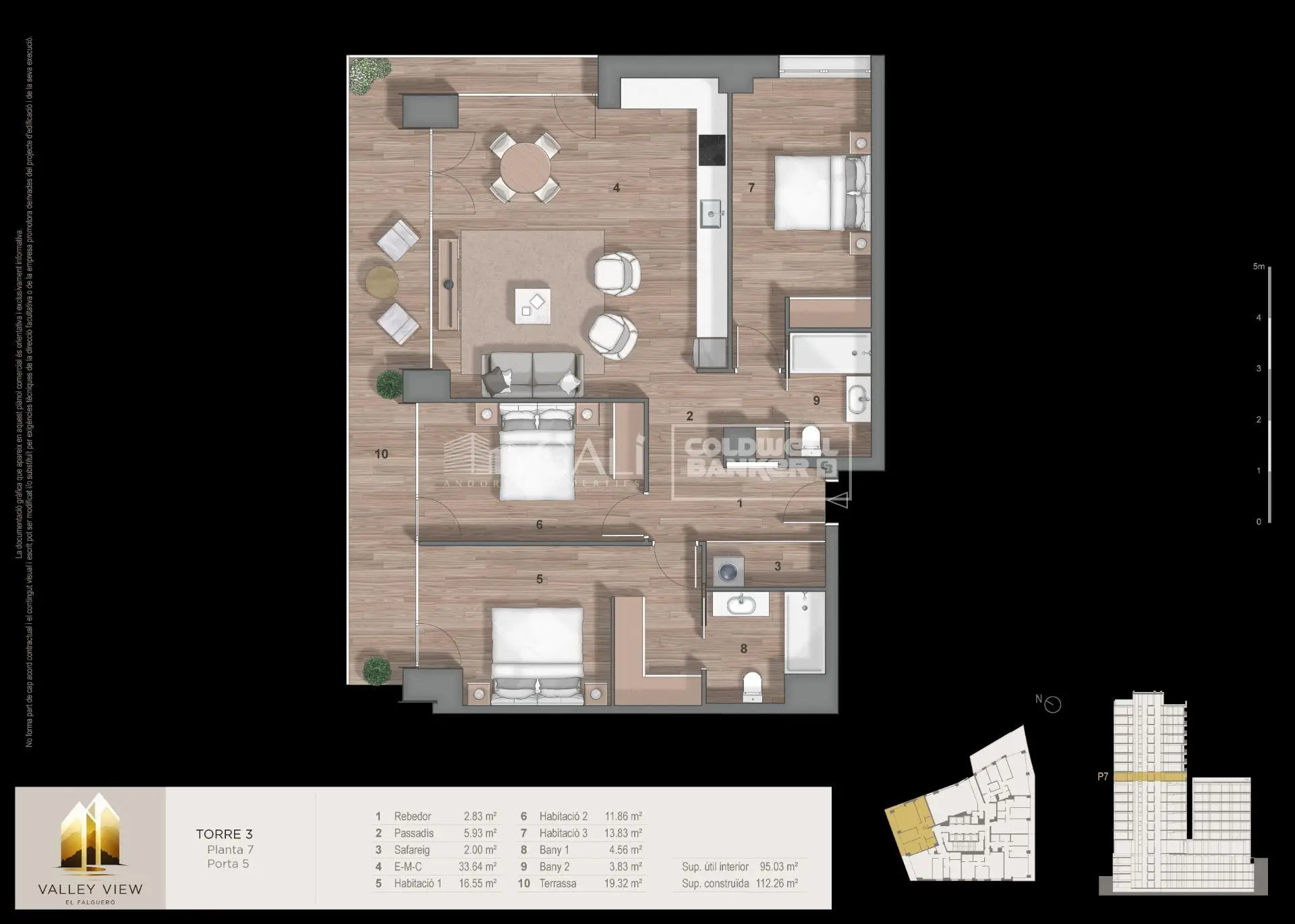 Pis de 3 habitacions a Escaldes-Engordany, foto 11 de 11