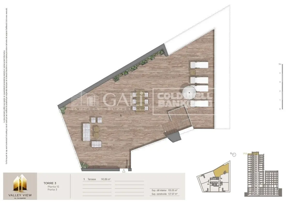 Apartamento de 3 habitaciones en Escaldes-Engordany, foto 13 de 14