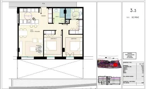 Piso de 2 habitaciones en Encamp, foto 9 de 9