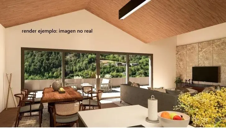 Apartamento de 3 habitaciones en Ordino, foto 1 de 4
