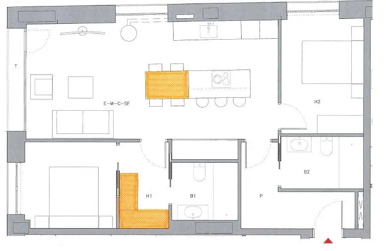 Piso de 2 habitaciones en Canillo, foto 7 de 7