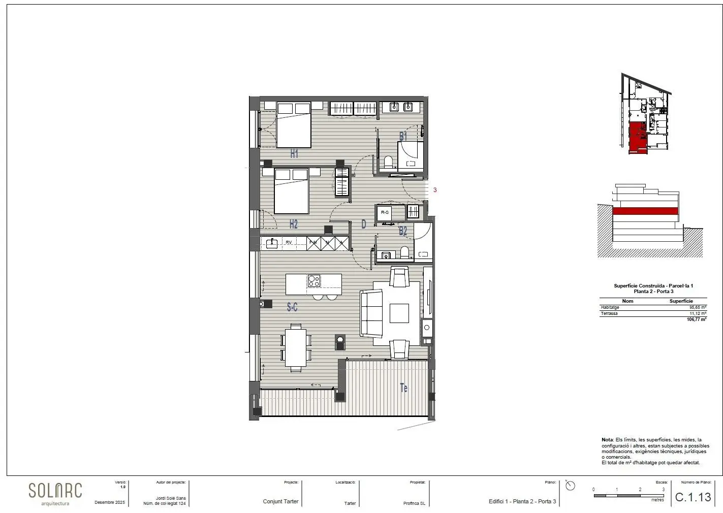 Flat with 2 bedrooms in Canillo, photo 4 of 6