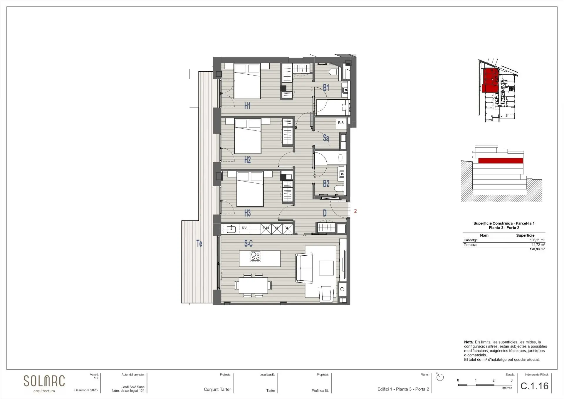 Piso de 3 habitaciones en Canillo, foto 4 de 6