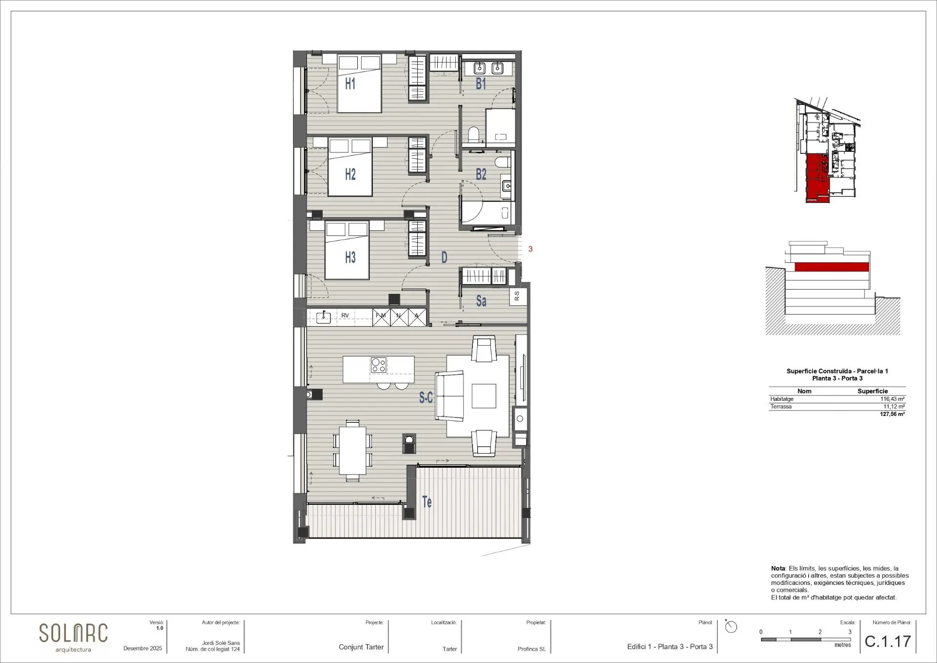 Piso de 3 habitaciones en Canillo, foto 4 de 6