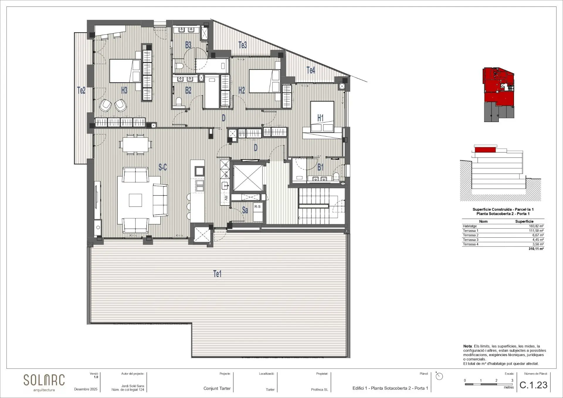 Piso de 3 habitaciones en Canillo, foto 4 de 6