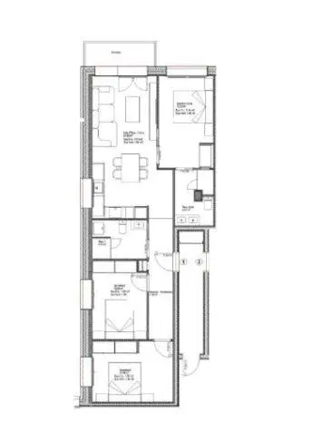 Apartament de 3 habitacions a Sant Julià de Lòria, foto 2 de 2