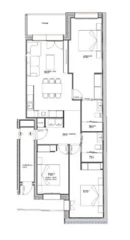 Apartamento de 3 habitaciones en Sant Julià de Lòria, foto 2 de 2