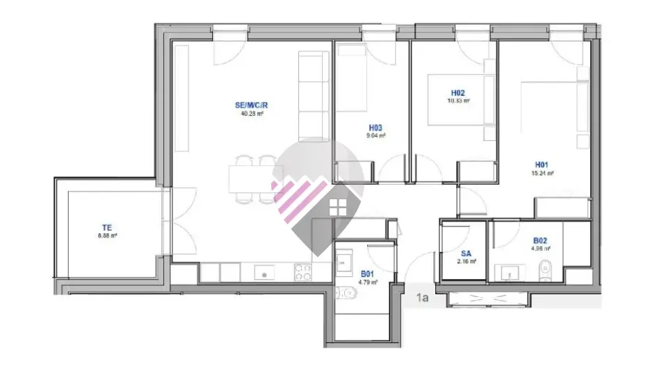Appartement de 3 chambres à Encamp, photo 1 sur 13