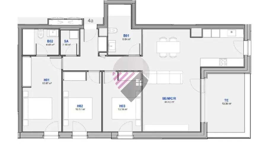 Appartement de 3 chambres à Encamp, photo 1 sur 13
