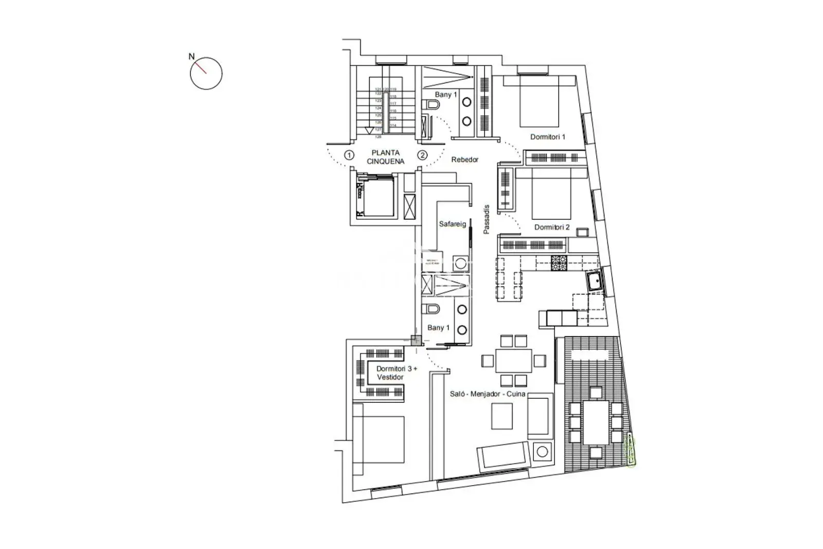 Apartment with 3 bedrooms in Escaldes-Engordany, photo 24 of 24
