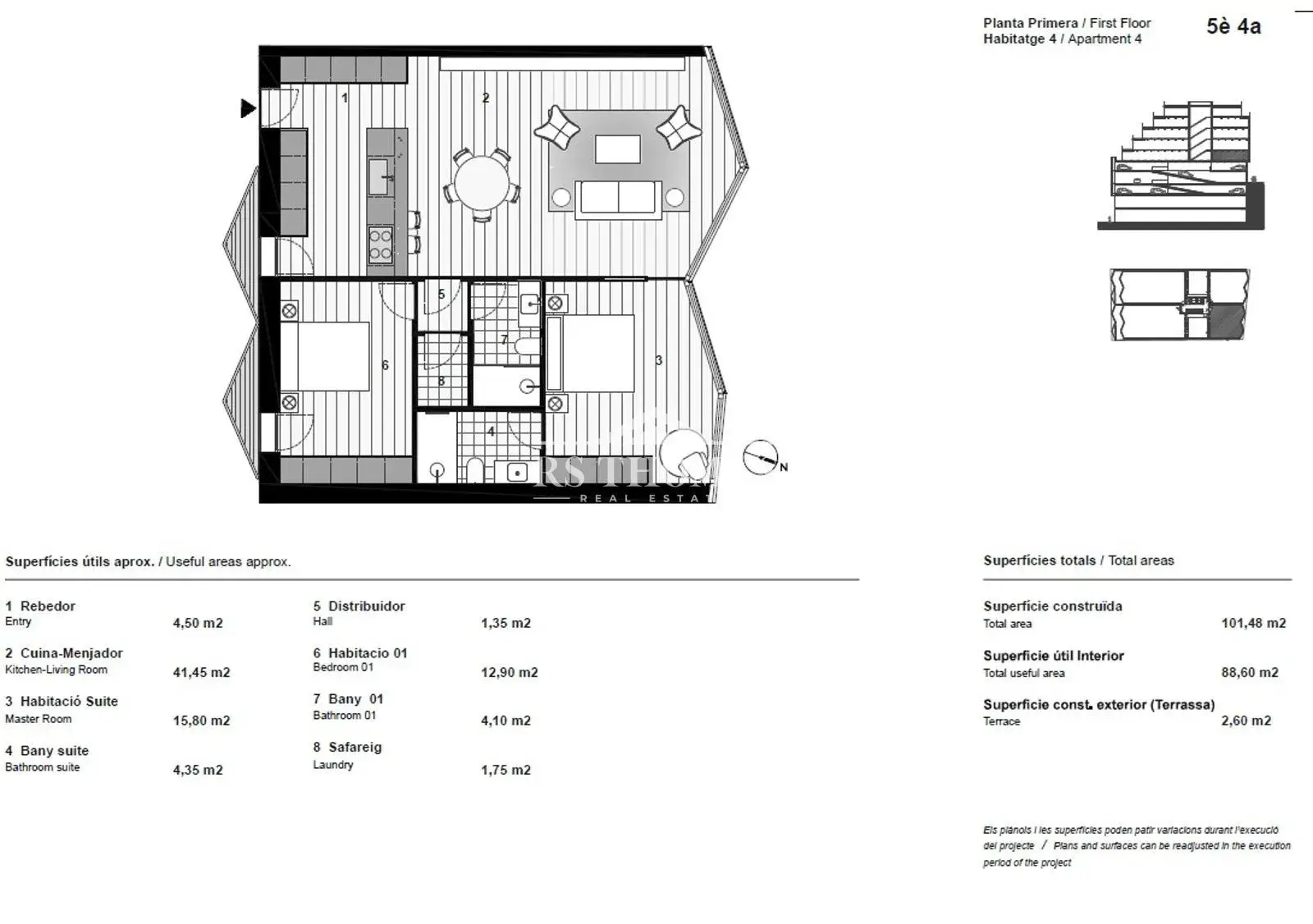 Piso de 2 habitaciones en Andorra la Vella, foto 27 de 36