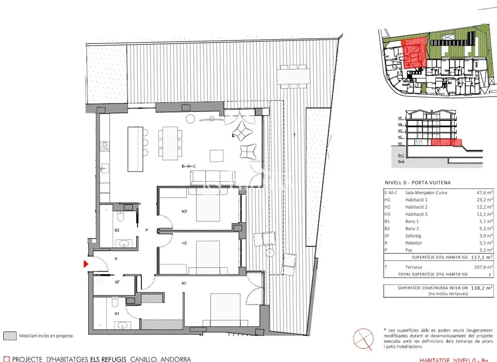 Pis de 3 habitacions a Canillo, foto 14 de 14