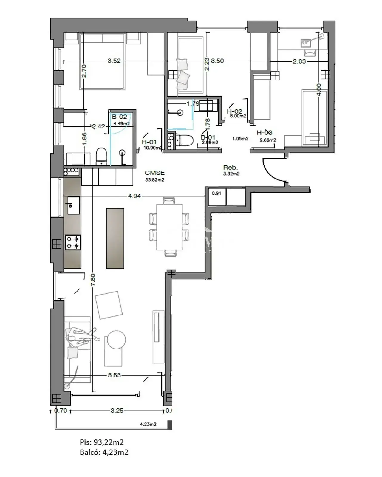 Piso de 3 habitaciones en Escaldes-Engordany, foto 32 de 32