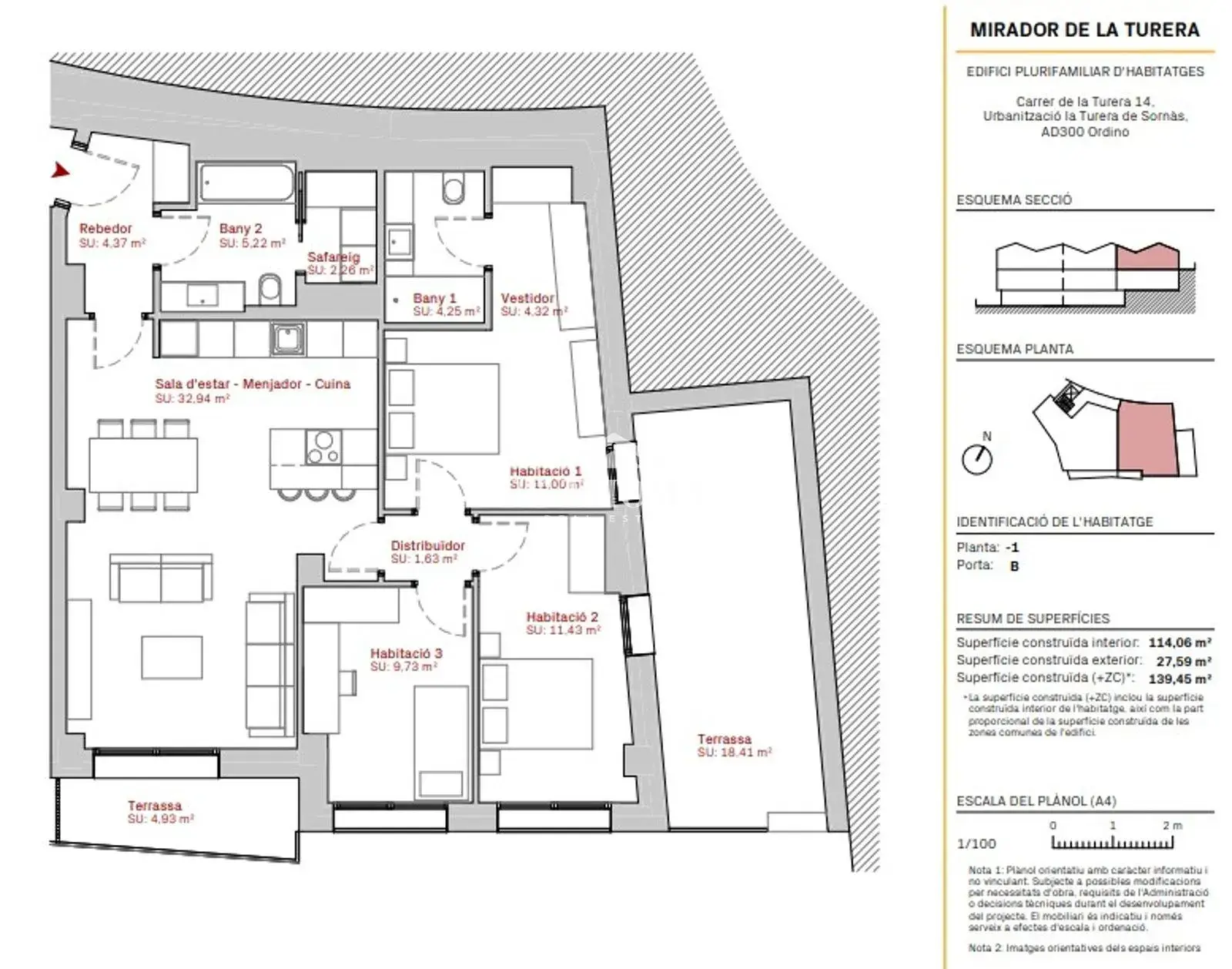Piso de 3 habitaciones en Ordino, foto 12 de 12