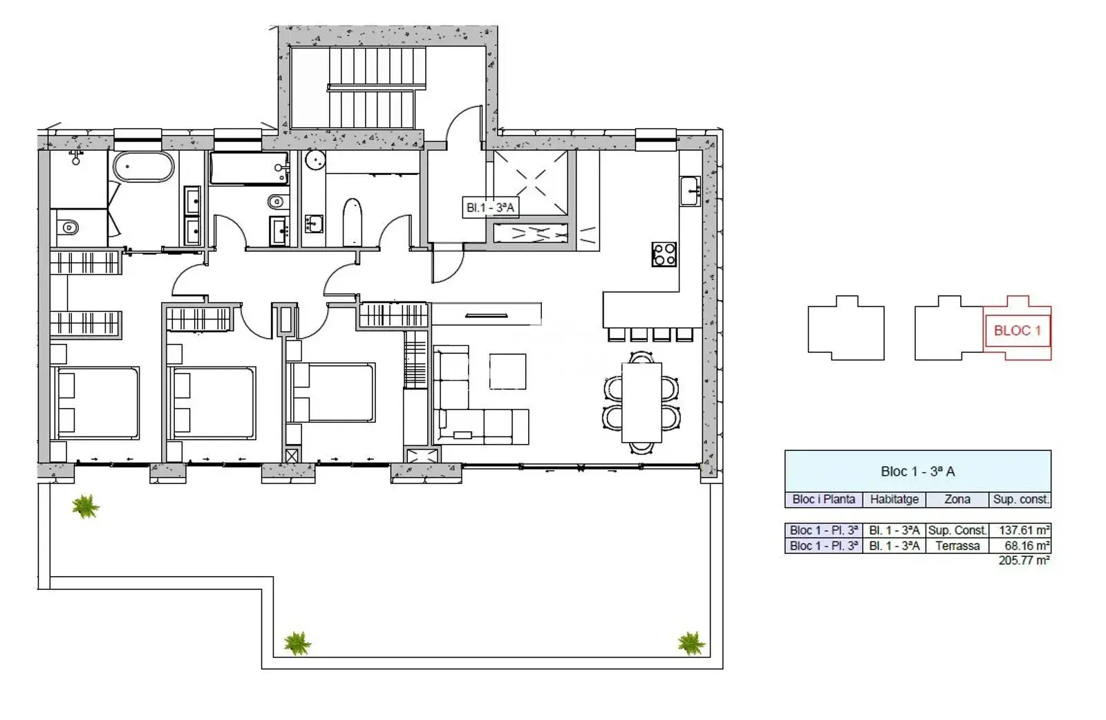 Apartamento de 3 habitaciones en Ordino, foto 7 de 7
