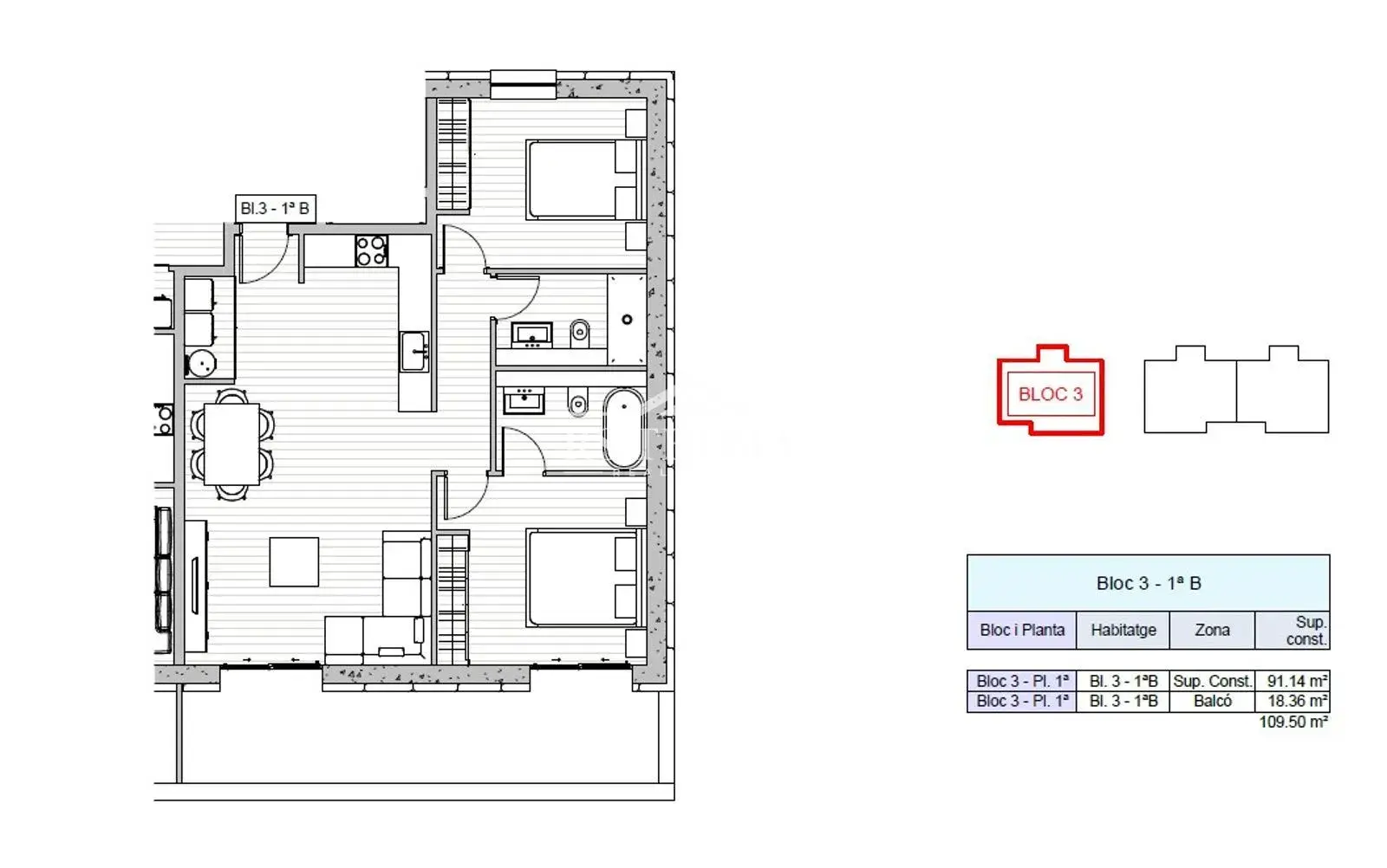 Flat with 2 bedrooms in Ordino, photo 7 of 7