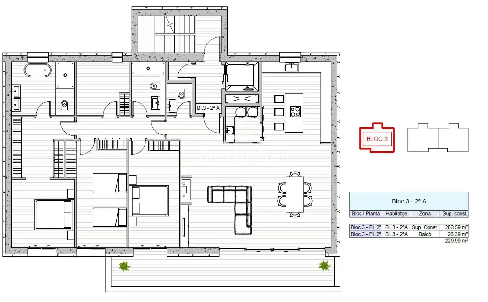 Piso de 3 habitaciones en Ordino, foto 7 de 7