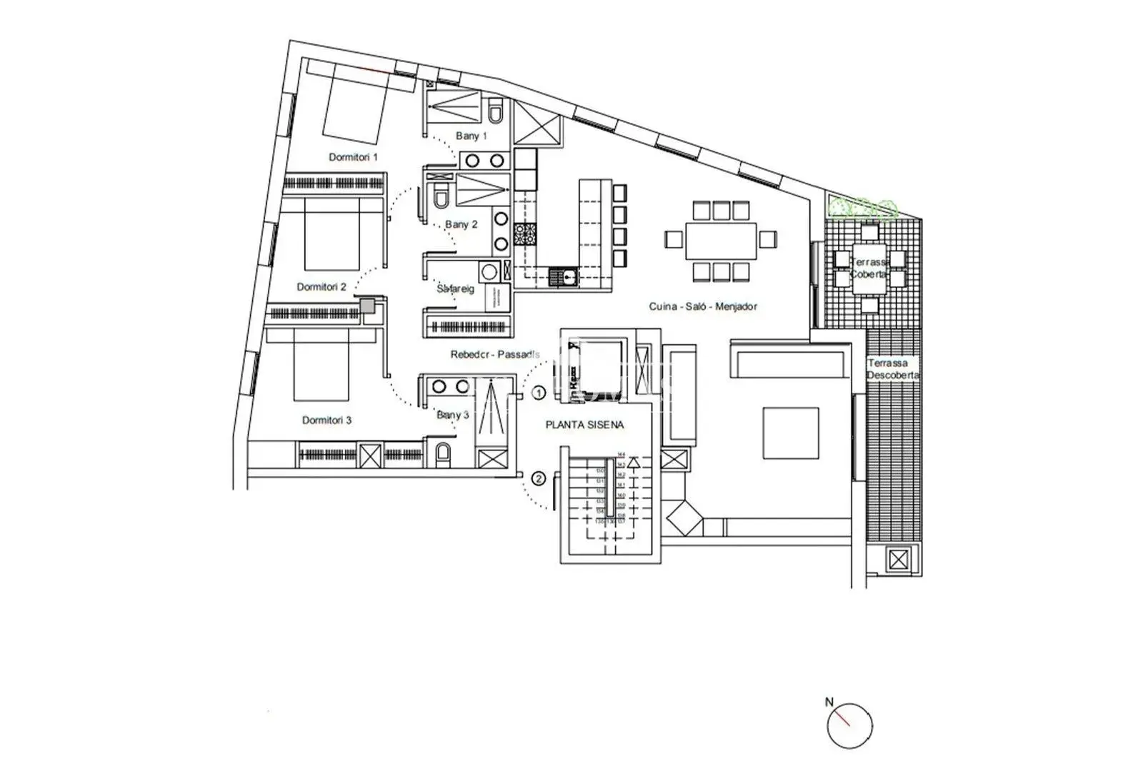 Apartamento de 3 habitaciones en Escaldes-Engordany, foto 17 de 17