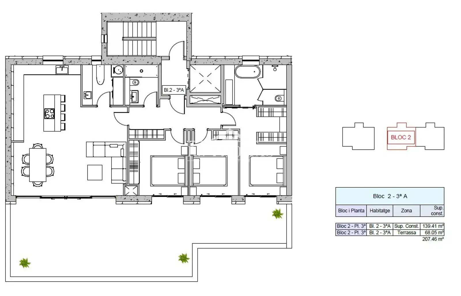 Piso de 3 habitaciones en Ordino, foto 7 de 7