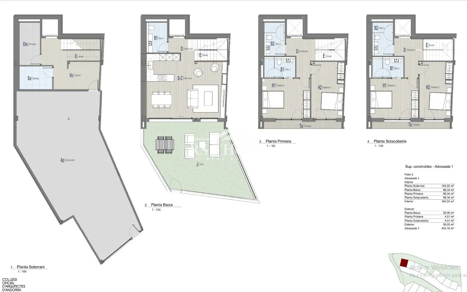 Chalet de 4 habitaciones en La Massana, foto 9 de 9