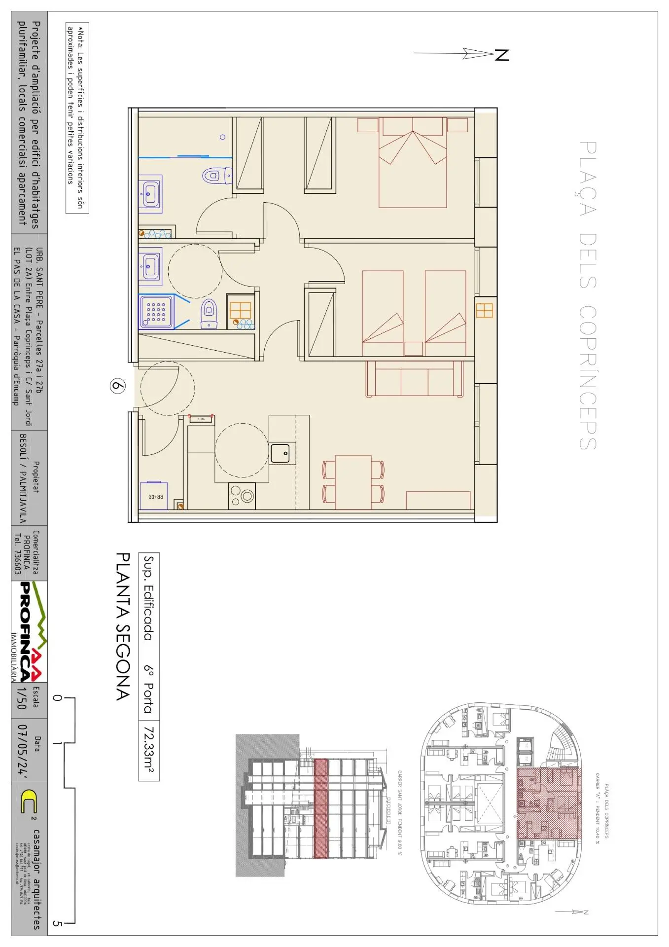 Apartament de 2 habitacions a Encamp, foto 4 de 7