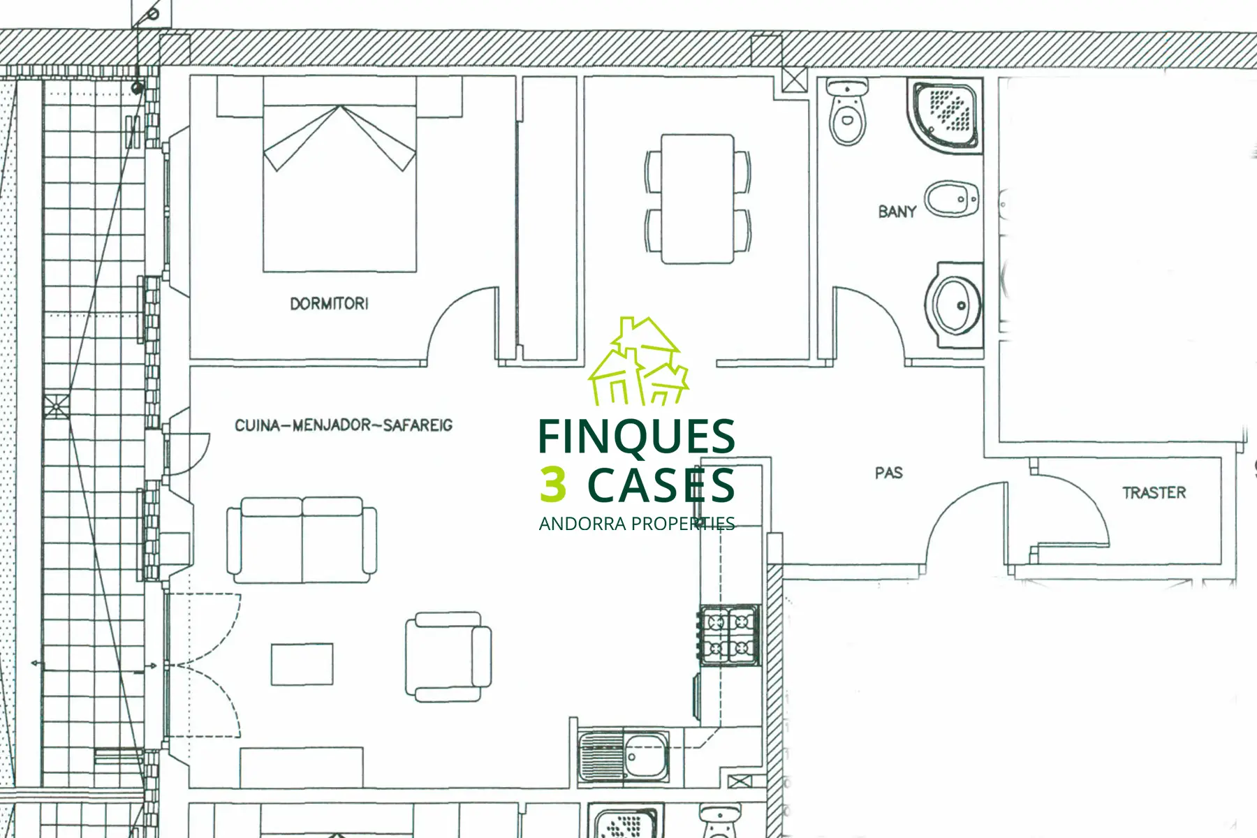 Pis d’una habitació a Canillo, foto 14 de 14