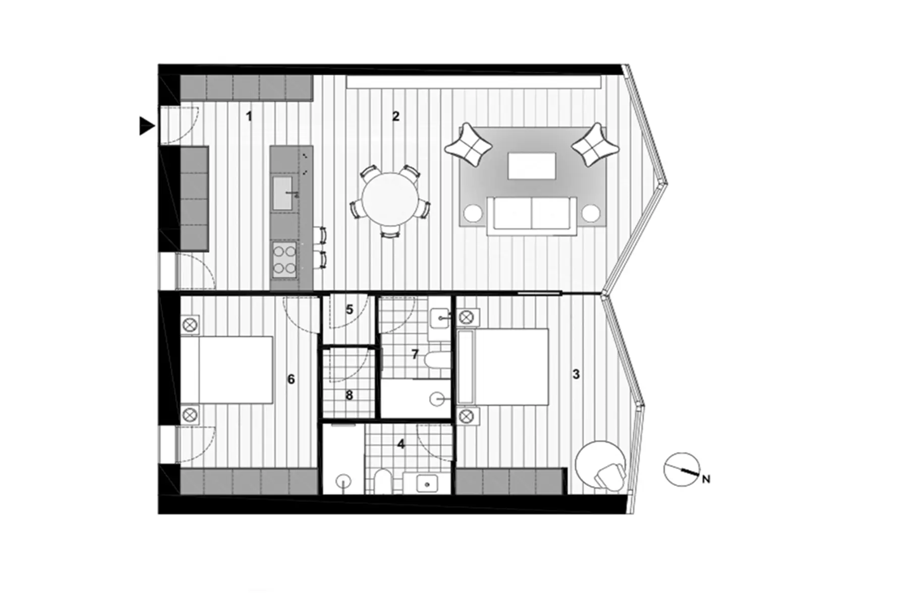 Piso de 2 habitaciones en Andorra la Vella, foto 25 de 25