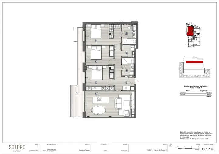 Piso de 3 habitaciones en Canillo, foto 4 de 6