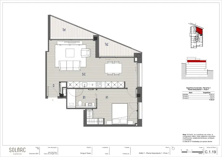 Piso de 1 habitación en Canillo, foto 4 de 6