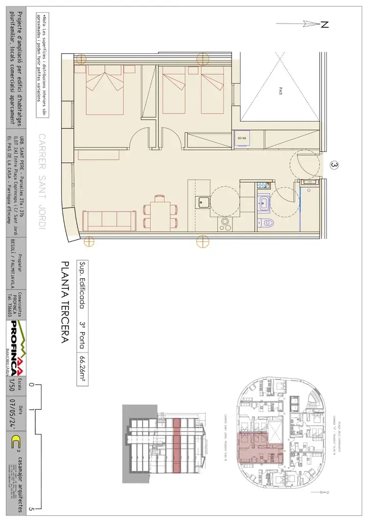 Piso de 2 habitaciones en Encamp, foto 4 de 7