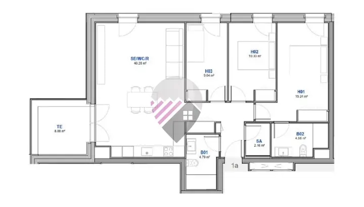 Appartement de 3 chambres à Encamp, photo 3 sur 13