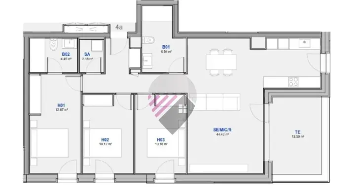 Appartement de 3 chambres à Encamp, photo 3 sur 13