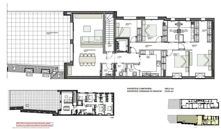 Piso de 4 habitaciones en Andorra la Vella, foto 4 de 5